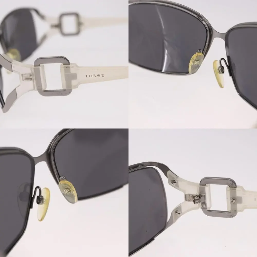 Loewe Rubber Sunglasses Clear White